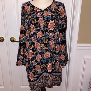 Flowy Long Sleeve Dress